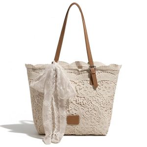 Lace handbag