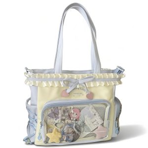 Kawaii Pastel Frill Ita Tote Bag